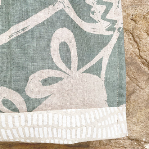 Everyday Bag - Seafoam Floral