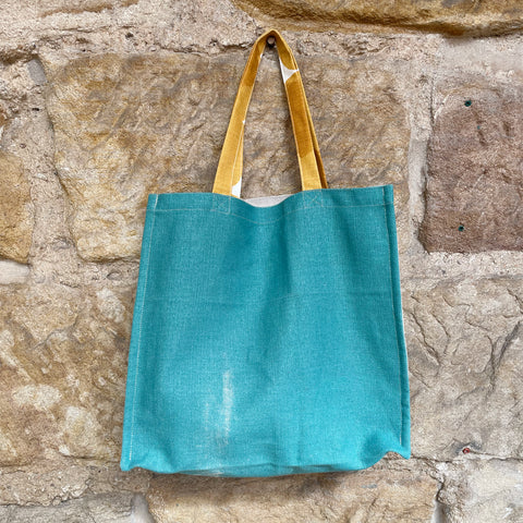 Everyday Bag - Teal Abstract