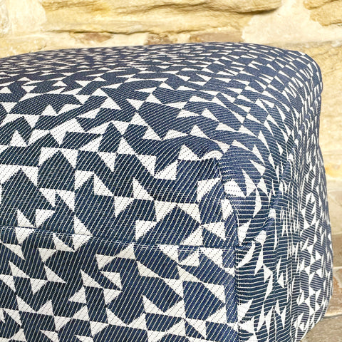 Ottoman with Slip Cover