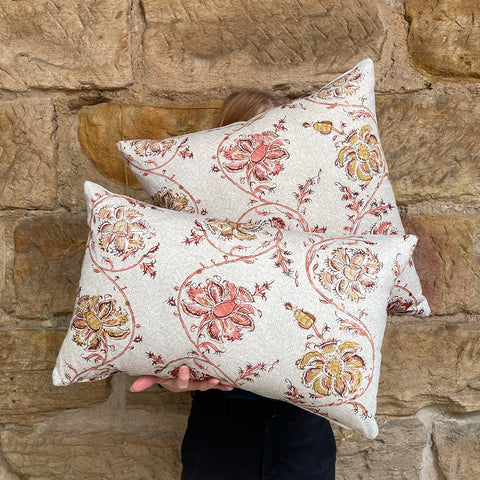 Cushions - Urdu blockprint