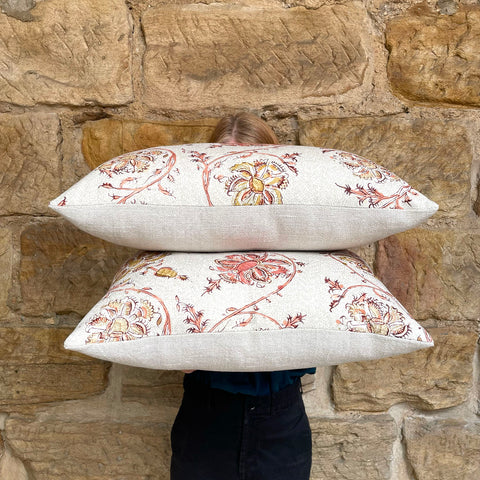 Cushions - Urdu blockprint