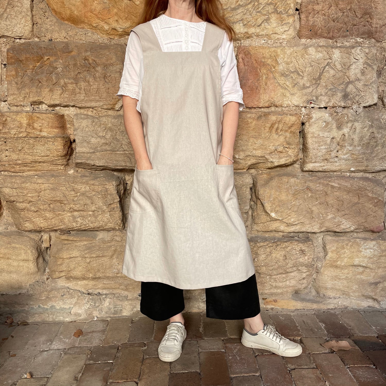 Everyday Apron - Natural linen