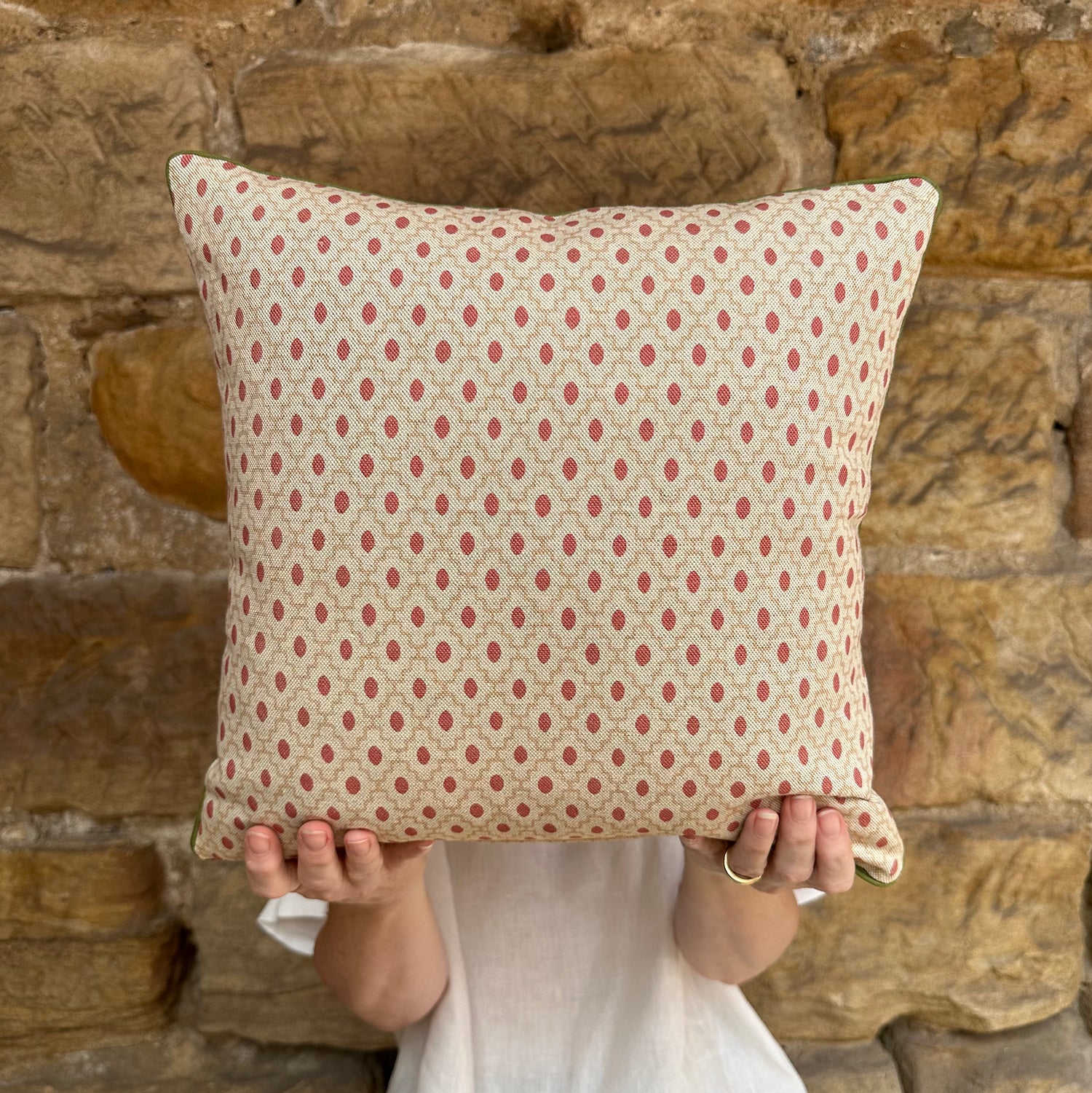 Cushions Paisley Pale Pink